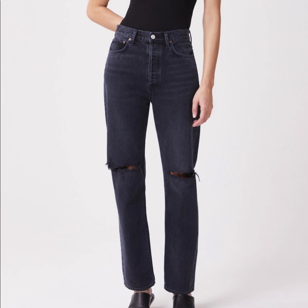 AGOLDE 90’s Pinch Waist High Rise Straight Size 28